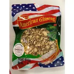 Click here to learn more about the 100% Pure American Ginseng Slices Colored Bag - Small/Chips.